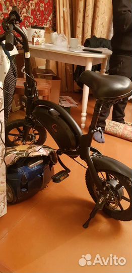 Электровелосипед kugoo v1 D3F black