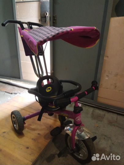 Детский трехколёсный велосипед 7мес - 4 лет