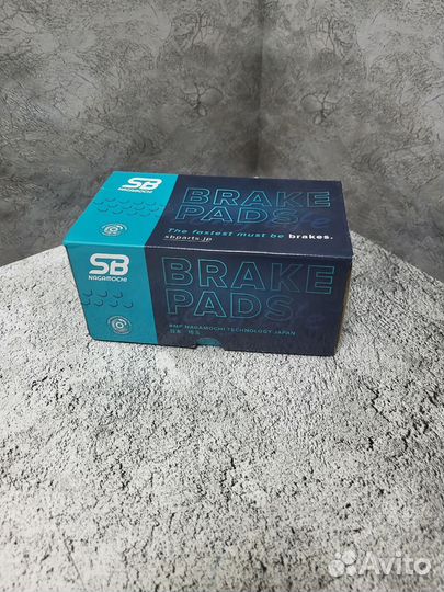 Колодки тормозные дисковые передние к-т mitsubishi