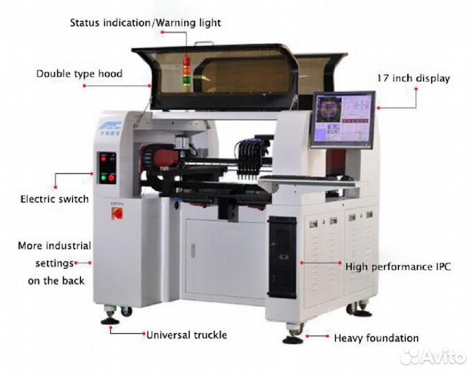 Установщик SMD компонентов SMT660