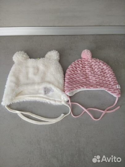 Шапка Reima для девочки 4-6 мес