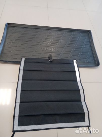 Chstmr021NP Коврик багажника с фартуком Spark