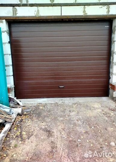 Гаражные секционные ворота
