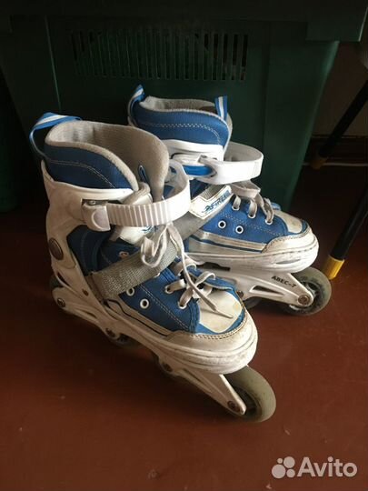 Роликовые коньки детские раздвижные