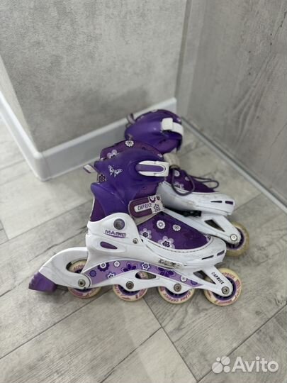 Ролики раздвижные 34-37