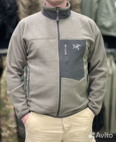 Куртка Флисовая Arcteryx Серая