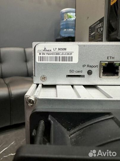 Antminer L7 9500mgh б/у ув идеале