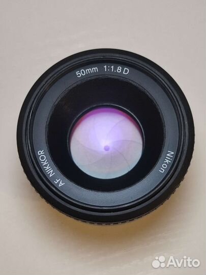 Объектив Nikon 50mm 1.8 D Как Новый