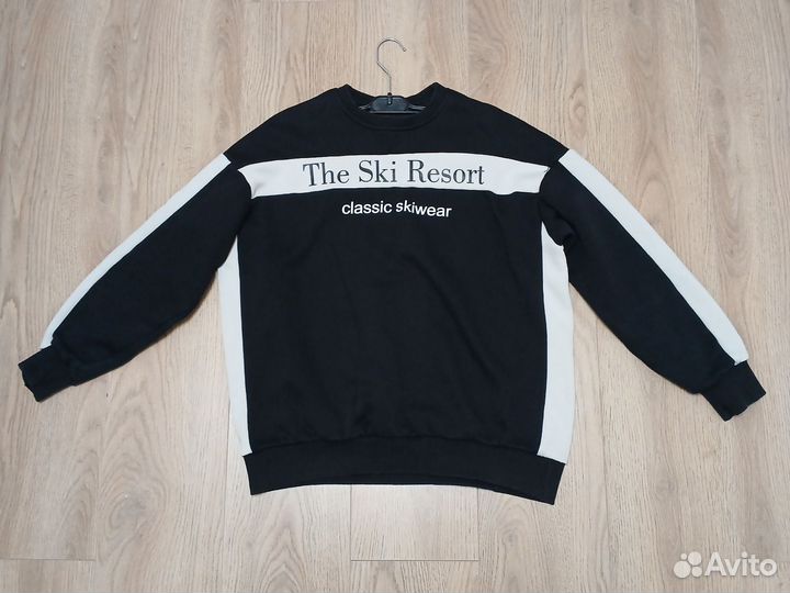 Свитшоты черно белый the ski resort