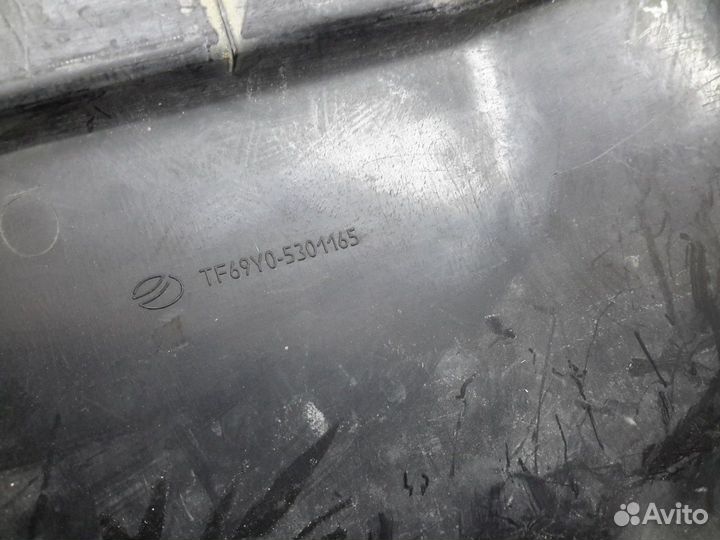 Жабо левое Chevrolet Lanos