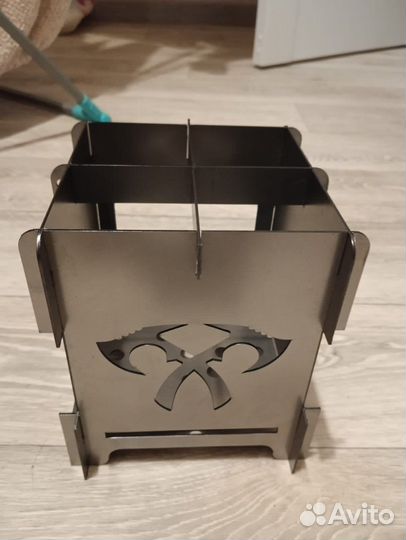 Походная кухня: печка щепочница