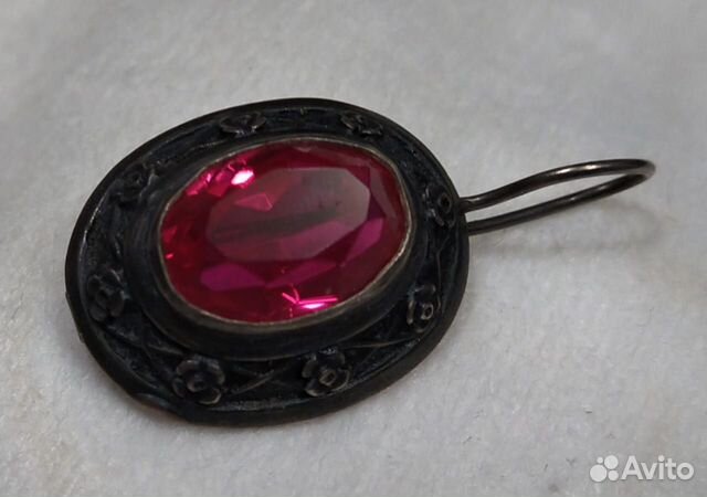 Серьги серебро старинные