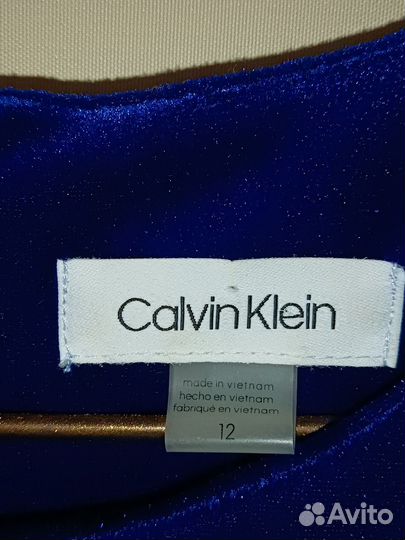 Вечернее женское платье 44 размера от Calvin Klein
