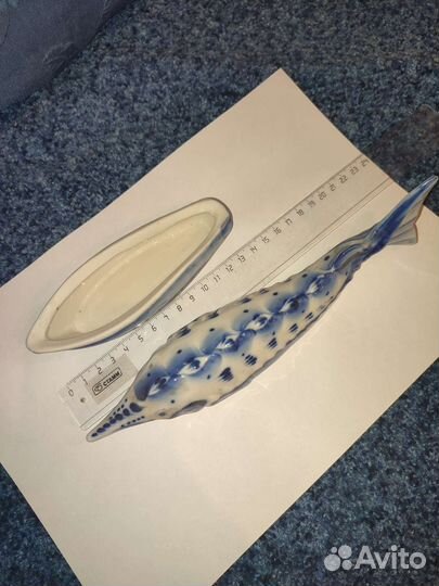 Икорница гжель