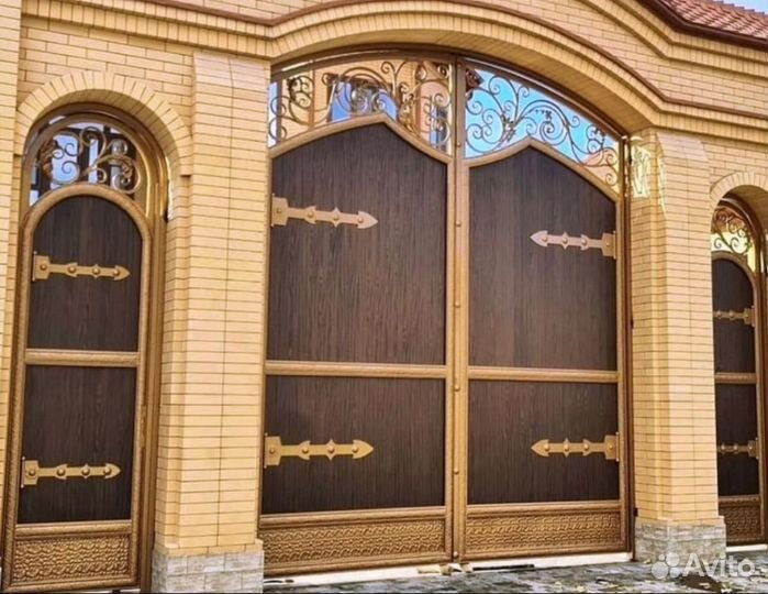 Кованые ворота