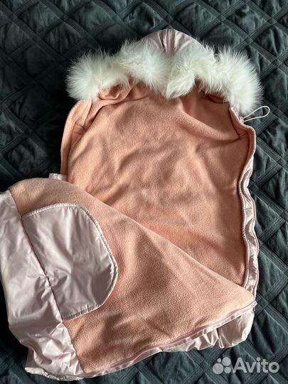 Зимний конверт в коляску мимими