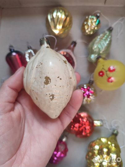 Елочные игрушки СССР одним лотом