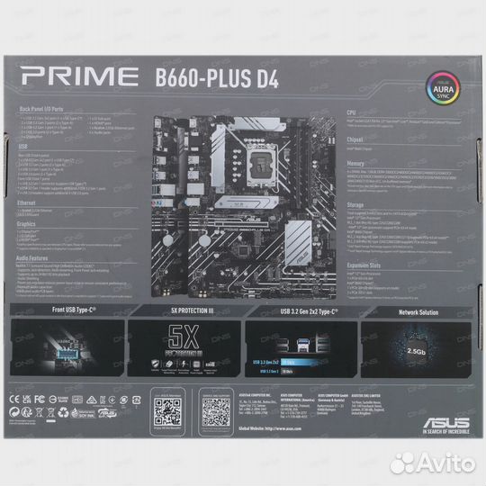 Материнская плата asus prime b660m