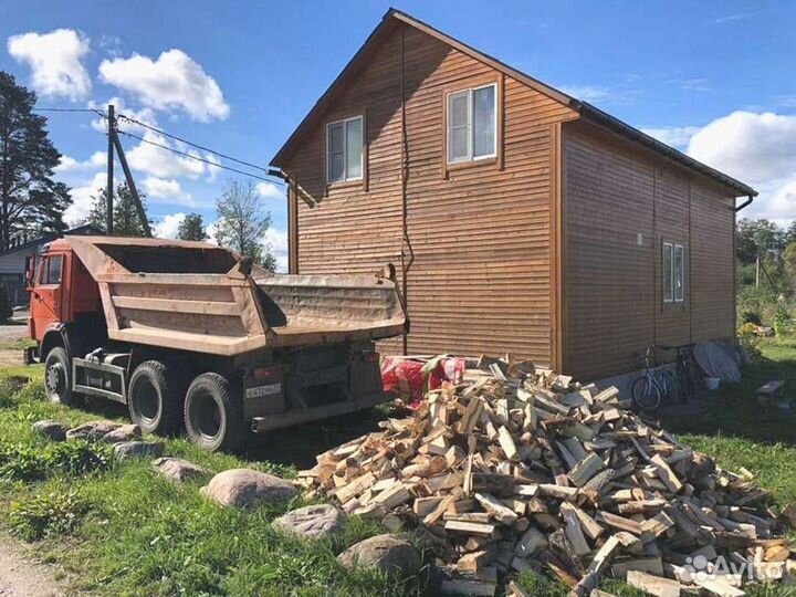 Дрова. Колотые