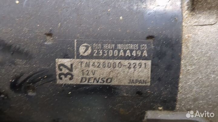 Стартер Subaru Tribeca (B9), 2007