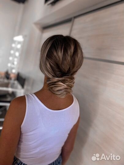Свадебный стилист/прически/локоны/косы