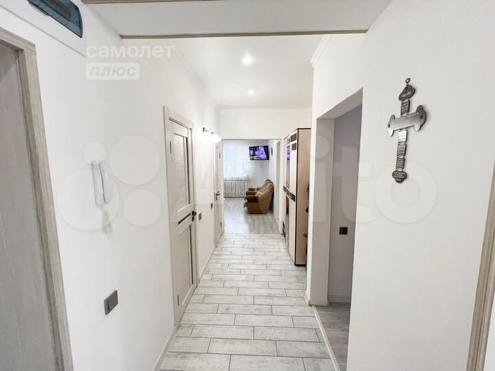 3-к. квартира, 57,8 м², 2/2 эт.