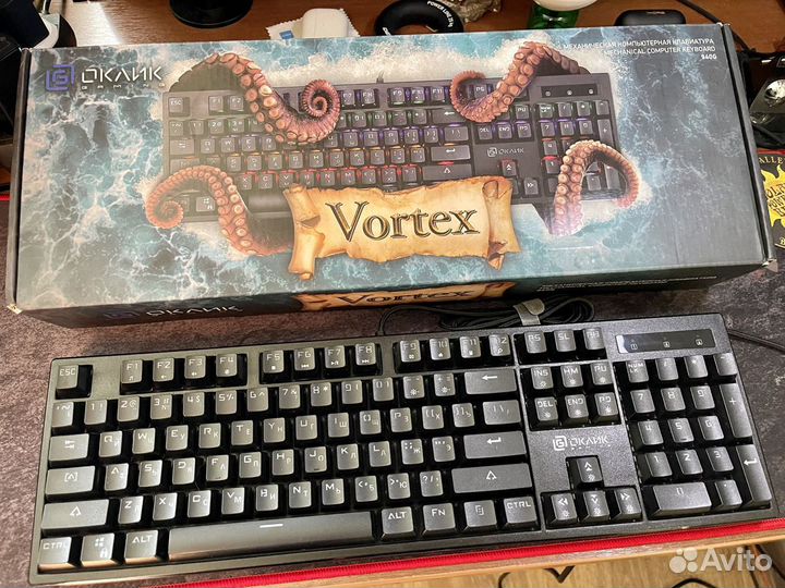 Механическая клавиатура Oklick 990G Rage Black