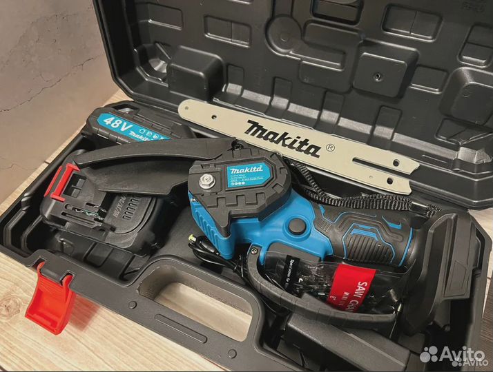 Цепная мини пила Makita 20 см. сучкорез. Новая