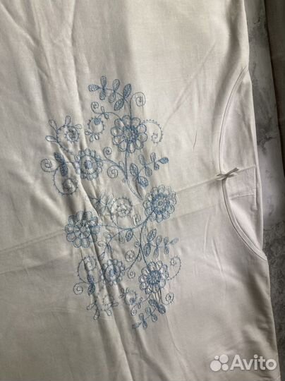Пододеяльник с вышивкой,2х сп СССР
