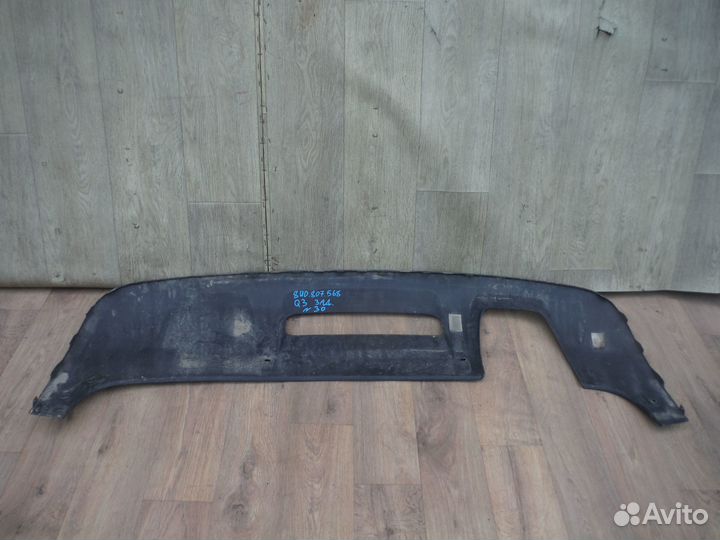 Юбка заднего бампера audi Q3 2012