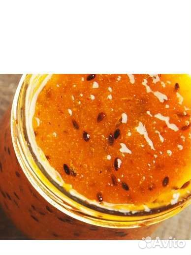 Облепиха перетертая с сахаром без варки, малина