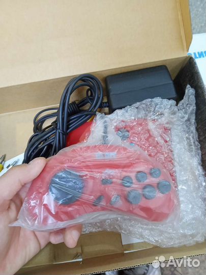 Игровая приставка sega super drive + 8 игр