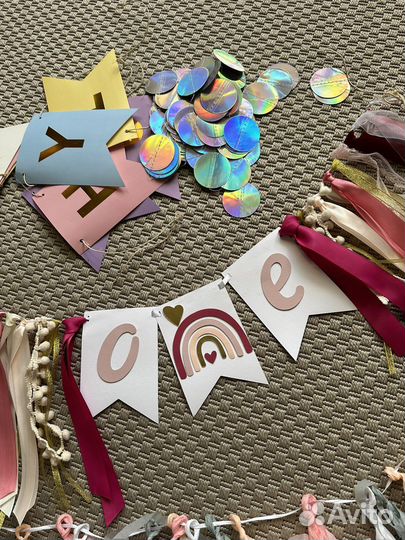 Декорация, растяжка, гирлянда на день рождения