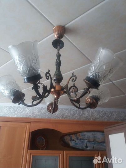 Люстра хрустальная