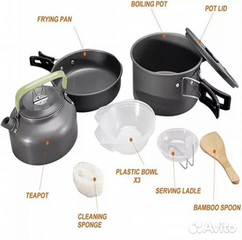 Набор посуды для туриста