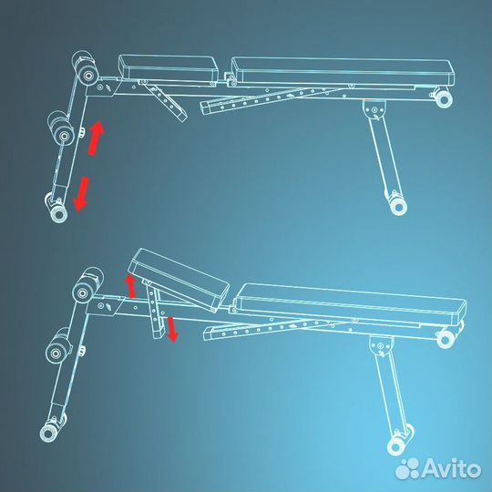 Скамья атлетическая Torneo G-350