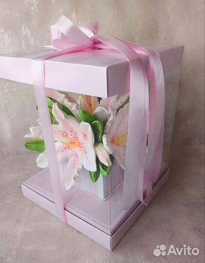 Съедобный букет из зефира на свадьбу