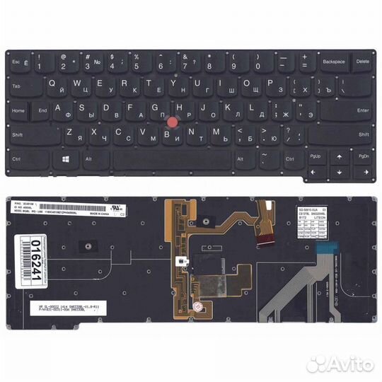 Клавиатура для Lenovo ThinkPad X1 carbon Gen 2 201