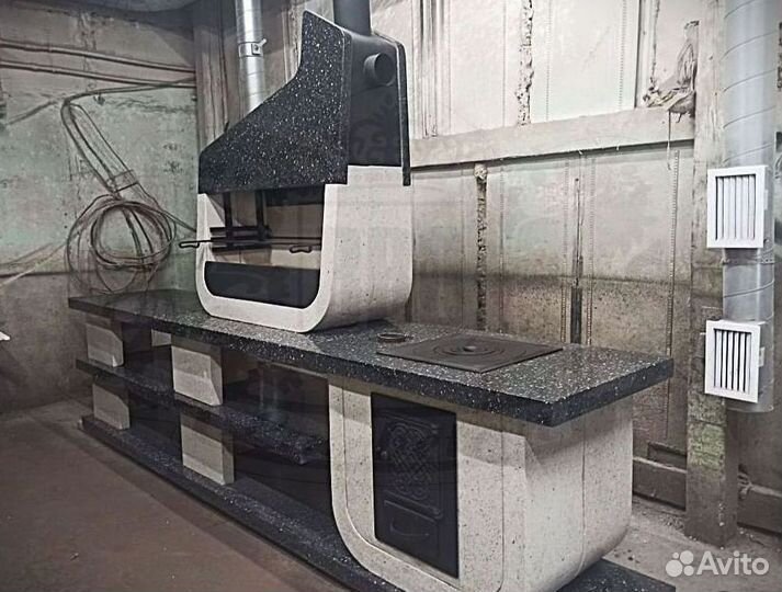 Печь под казан