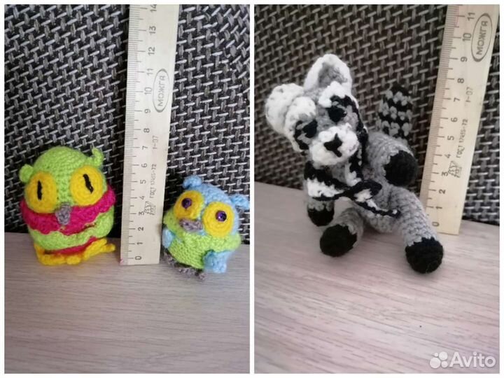 Игрушечки Амигуруми