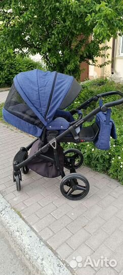 Коляска 2 в 1 adamex cortina