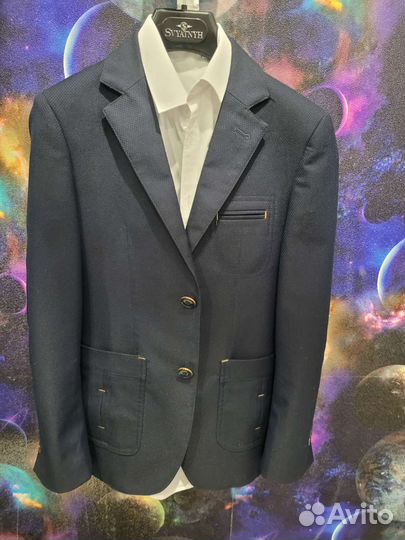 Школьный костюм для мальчика 140