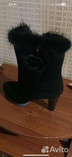 Сапоги женские натуральная кожа зима