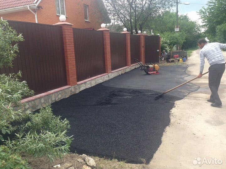 Укладка асфальта