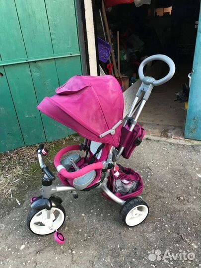 Прогулочная коляска велосипед