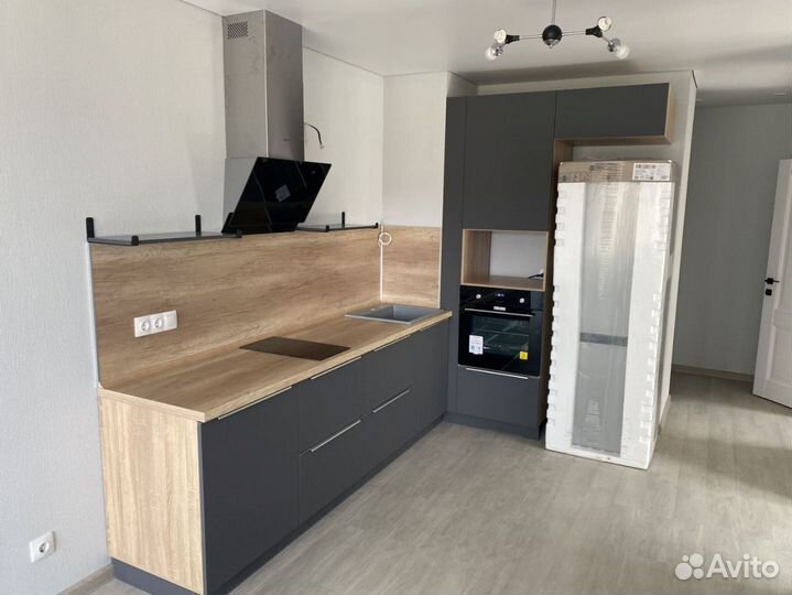 Кухни на заказ серые, черные