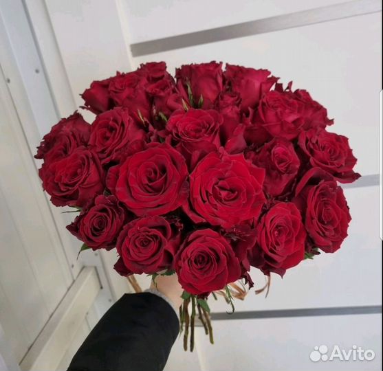 Букет из свежих роз