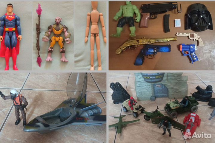 Большой пакет игрушек