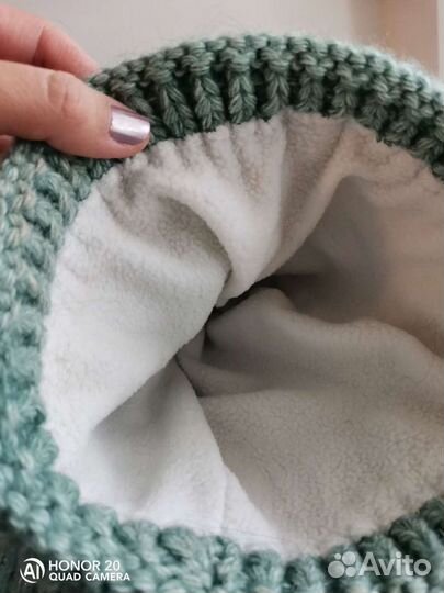 Шапка зимняя и снуд