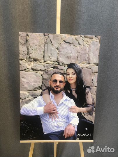 Портрет на холсте по фото Батайск